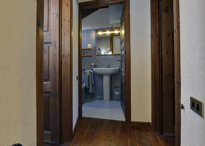 아파트 Etoile Du Mont Blanc 베란드