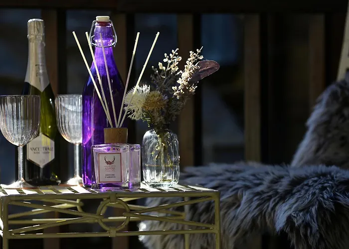 Etoile Du Mont Blanc 아파트 베란드